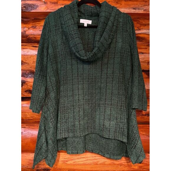 new directions Sweaters - New Directions Flowy‎ Cowl Neck Sweater Size Large
